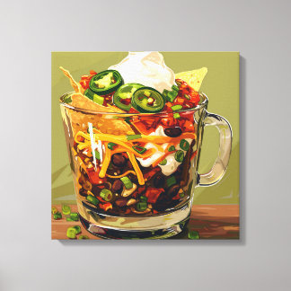 Fruit Salad Cocktail  Canvas Print