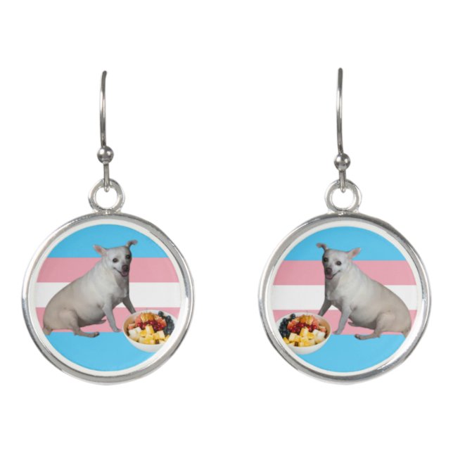 Fruit salad earrings (Front)