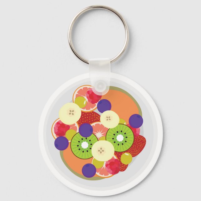 Fruit Salad Keychain (Front)