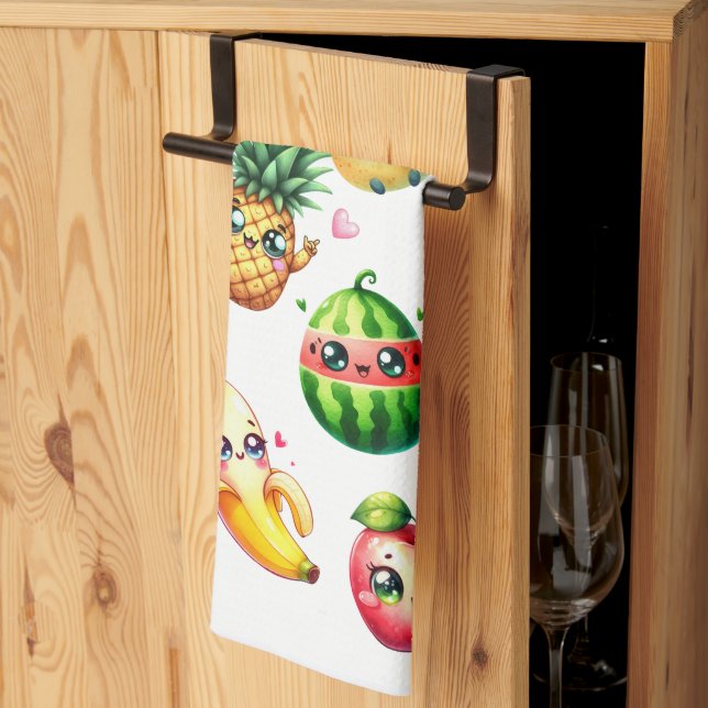 Fruit Salad Kitchen Towel (Thirds Fold)