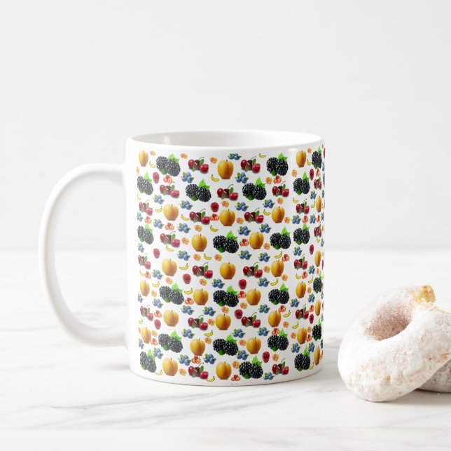 Fruit Salad Mug (With Donut)