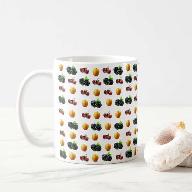 Fruit Salad Mug (With Donut)