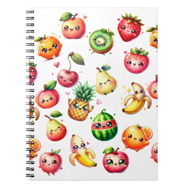 Fruit Salad Notebook | Zazzle