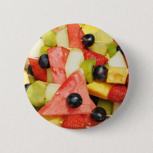 fruit salad pinback button