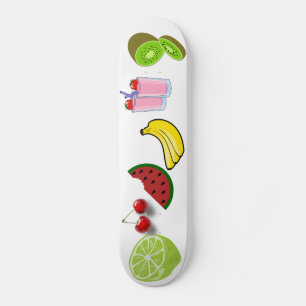 Fruit Salad Sweet Dessert Destiny Food Skateboard Deck