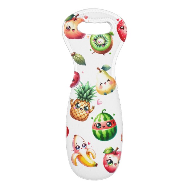 Fruit Salad Wine Bag (Front Flat)
