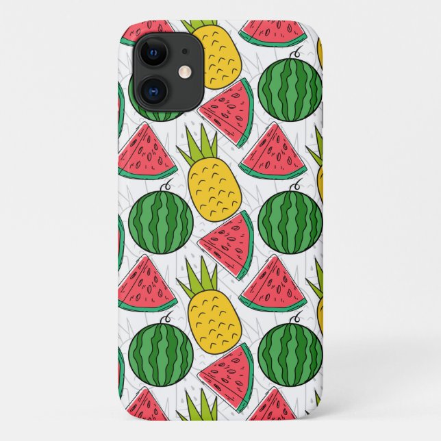 Fruit seamless pattern | Fruit surface pattern 10 Case-Mate iPhone Case (Back)