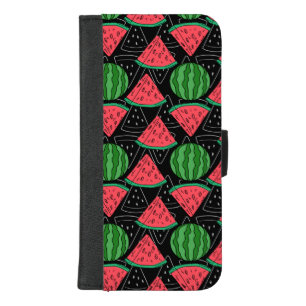 Fruit seamless pattern Fruit surface pattern 11 iPhone 8/7 Plus Wallet Case