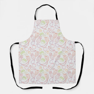 Fruit seamless pattern Fruit surface pattern 12 Apron