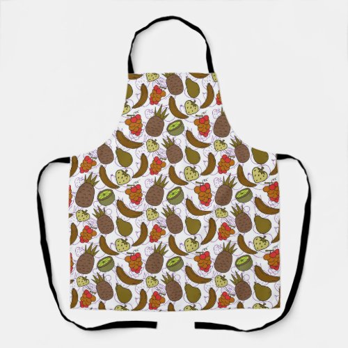 Fruit seamless pattern  Fruit surface pattern 14 Apron