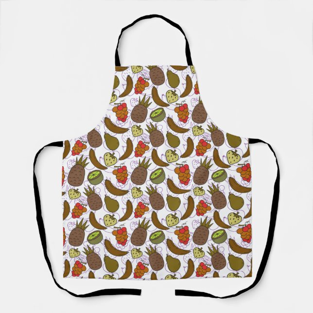 Fruit seamless pattern | Fruit surface pattern 14 Apron (Front)