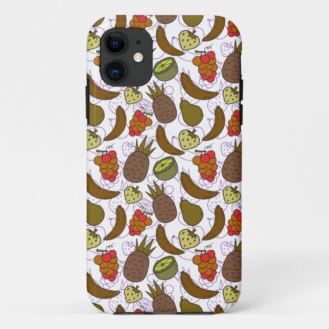 Fruit seamless pattern | Fruit surface pattern 14 Case-Mate iPhone Case (Back)