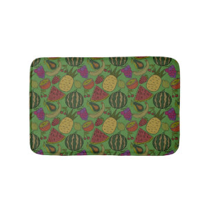 Fruit seamless pattern   Fruit surface pattern 19 Bath Mat