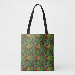 Fruit seamless pattern   Fruit surface pattern 19 Tote Bag