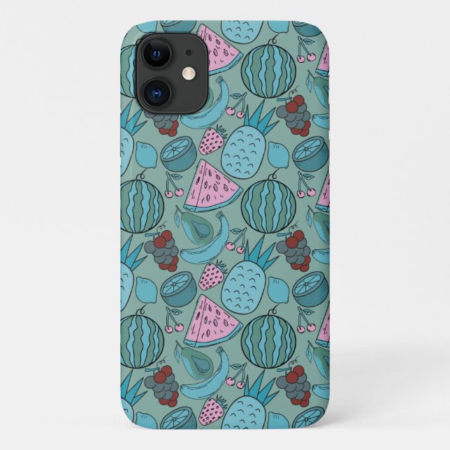 Fruit seamless pattern | Fruit surface pattern 20 Case-Mate iPhone Case (Back)