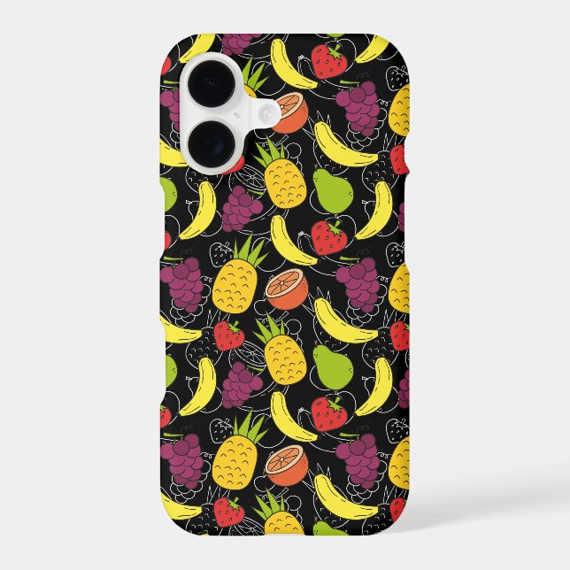 Fruit seamless pattern | Fruit surface pattern 28 Iphone Case (Back)