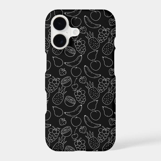 Fruit seamless pattern | Fruit surface pattern 2 Iphone Case (Back)