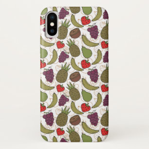 Fruit seamless pattern Fruit surface pattern 31 iPhone X Case
