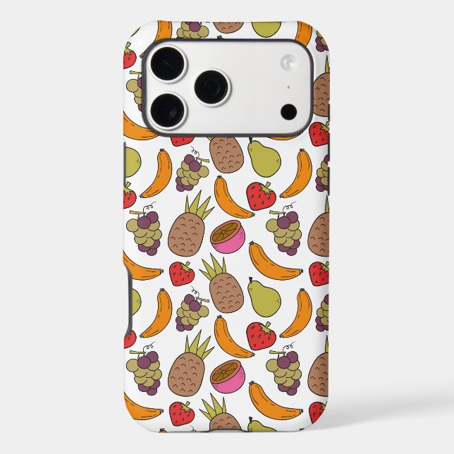Fruit seamless pattern | Fruit surface pattern 33 Iphone Case (Back)