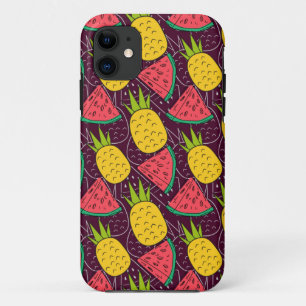 Fruit seamless pattern Fruit surface pattern 36 iPhone 11 Case
