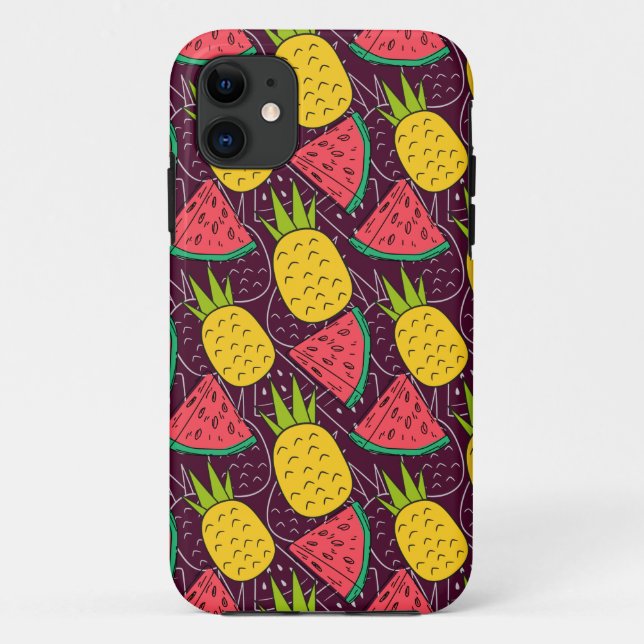Fruit seamless pattern | Fruit surface pattern 36 Case-Mate iPhone Case (Back)