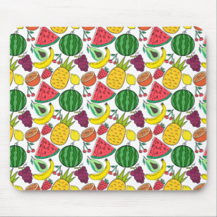 Fruit seamless pattern Fruit surface pattern 37 Mouse Pad