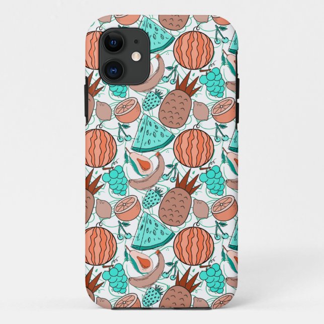 Fruit seamless pattern | Fruit surface pattern 39 Case-Mate iPhone Case (Back)