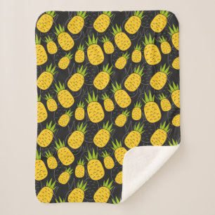 Fruit seamless pattern   Fruit surface pattern 4 Sherpa Blanket