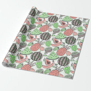 Fruit seamless pattern Fruit surface pattern 53 Wrapping Paper