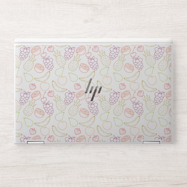 Fruit seamless pattern | Fruit surface pattern 58 HP Laptop Skin (Front)
