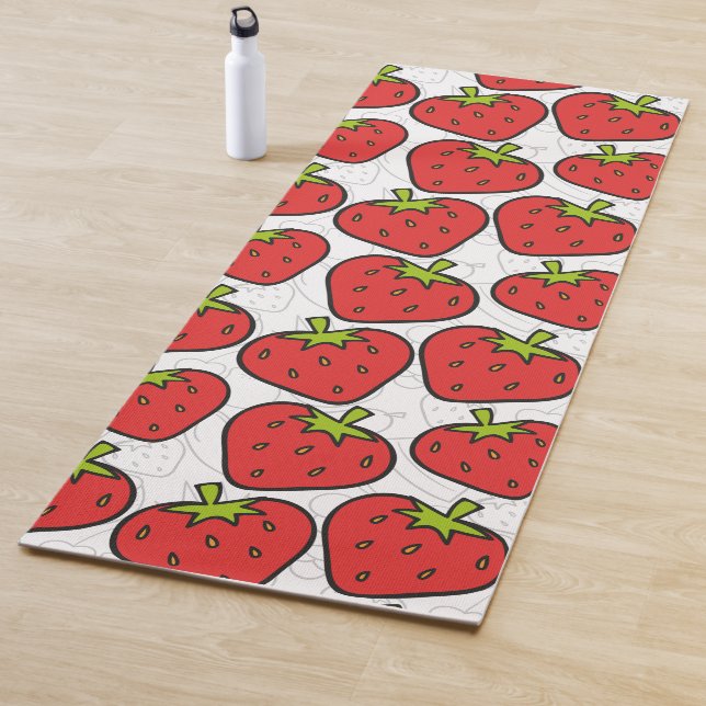 Fruit seamless pattern | Fruit surface pattern 60 Yoga Mat (In Situ)