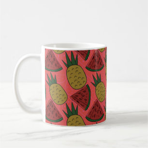 Fruit seamless pattern   Fruit surface pattern 8 Coffee Mug