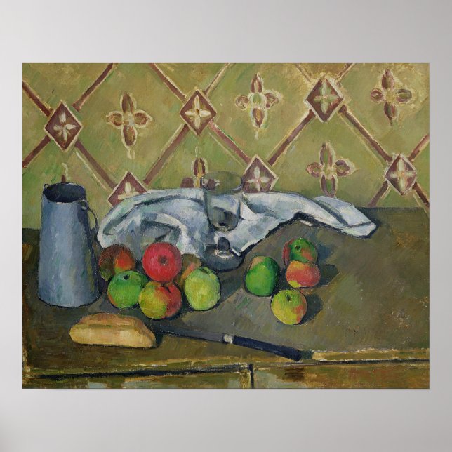 Fruit, Serviette and Milk Jug, c.1879-82 Poster (Front)