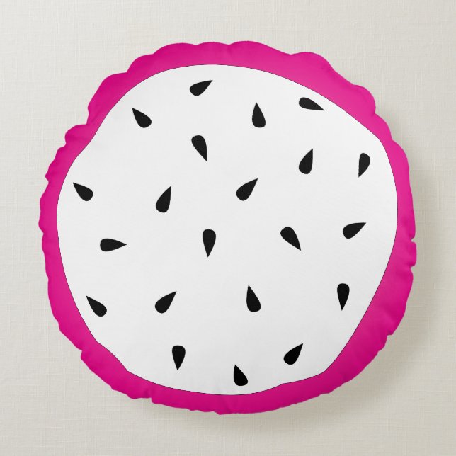 Fruit slice round pillow (Front)