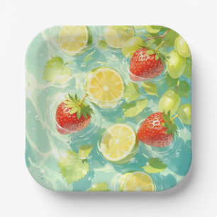 Fruit Splash Paper Plates