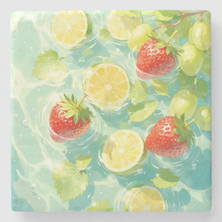 Fruit Splash Stone Coaster
