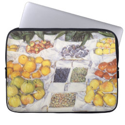 Fruit Stand by Gustave Caillebotte, Vintage Art Laptop Sleeve