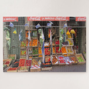 fruit stand montevideo jigsaw puzzle