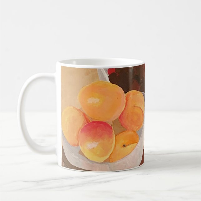 Fruit Still Life Coffee Mug (Left)