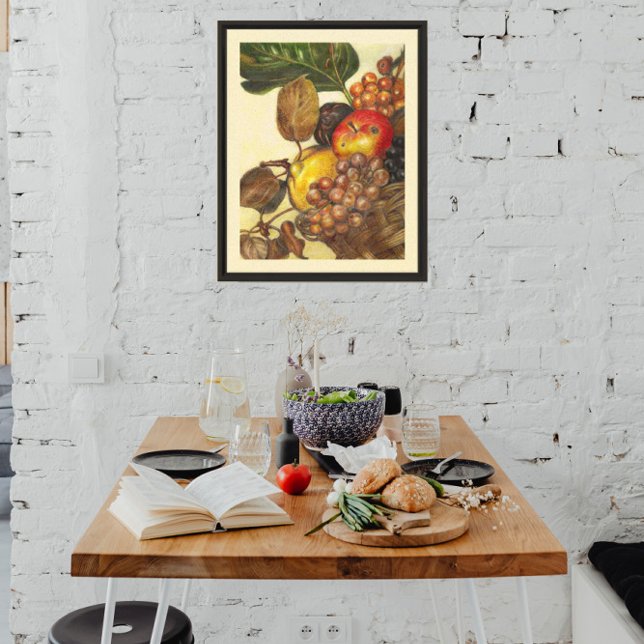 Fruit Still Life Framed Art - Kitchen Decor (Creator Uploaded)