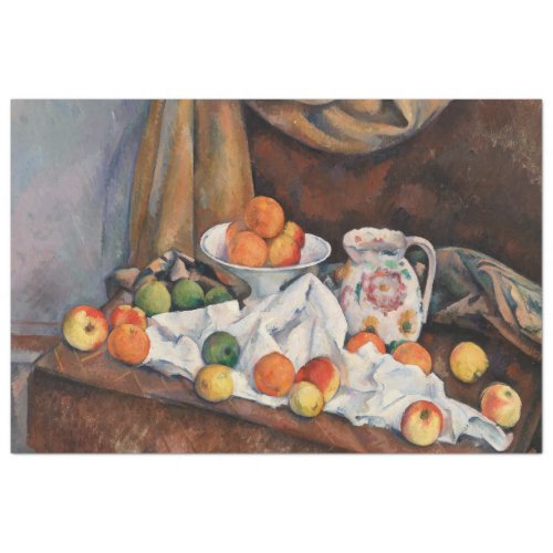Fruit Still LIfe Paul Cezanne Tissue Paper
