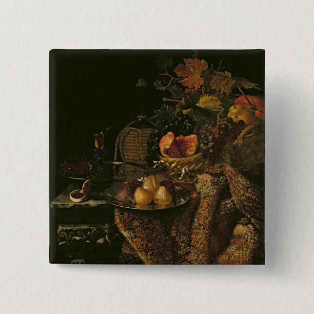 Fruit Still Life Pinback Button (Front)