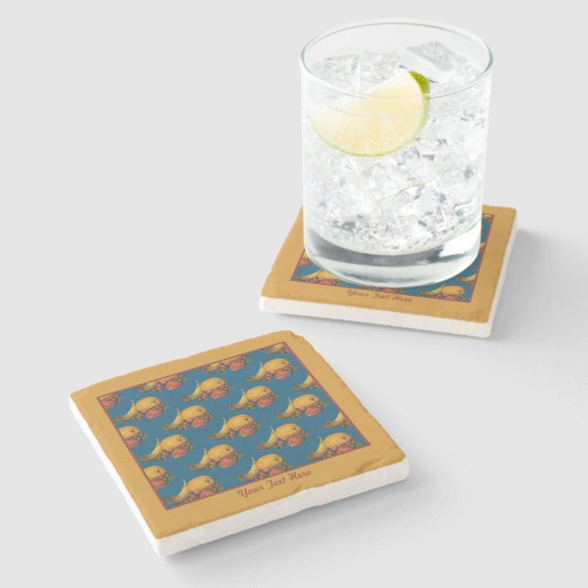 Fruit Stone Coaster (Side)