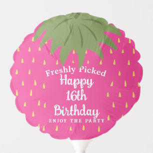 Fruit Strawberry Balloon