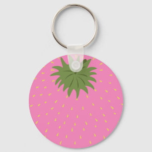 Fruit Strawberry Keychain