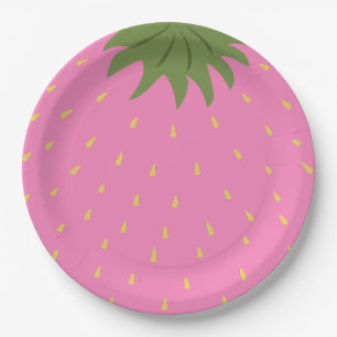 Fruit Strawberry Paper Plates