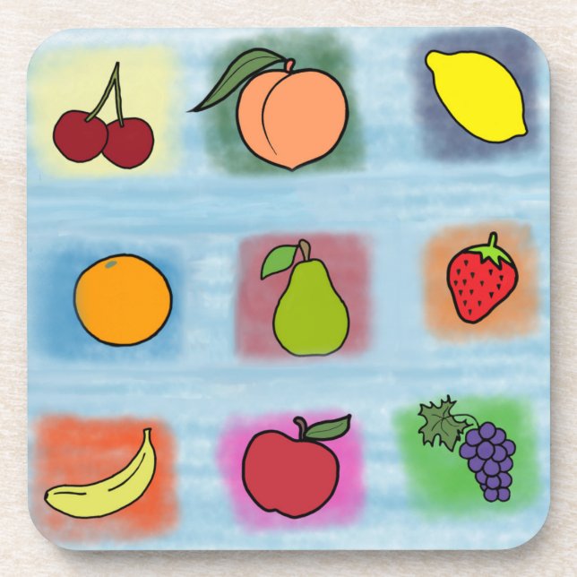 Fruit Surprise Coaster (Front)