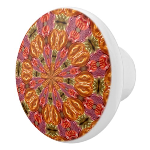 Fruit Swirl Cabinet Knob