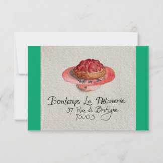 Fruit Tartlette Thank-You Card
