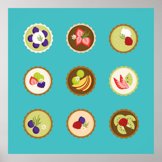Fruit Tarts Poster (Front)